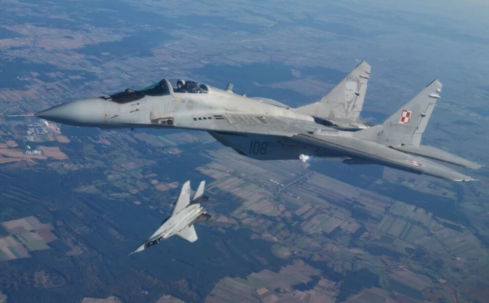 Polija naktī uz trešdienu gaisā pacēlusi kara lidmašīnas