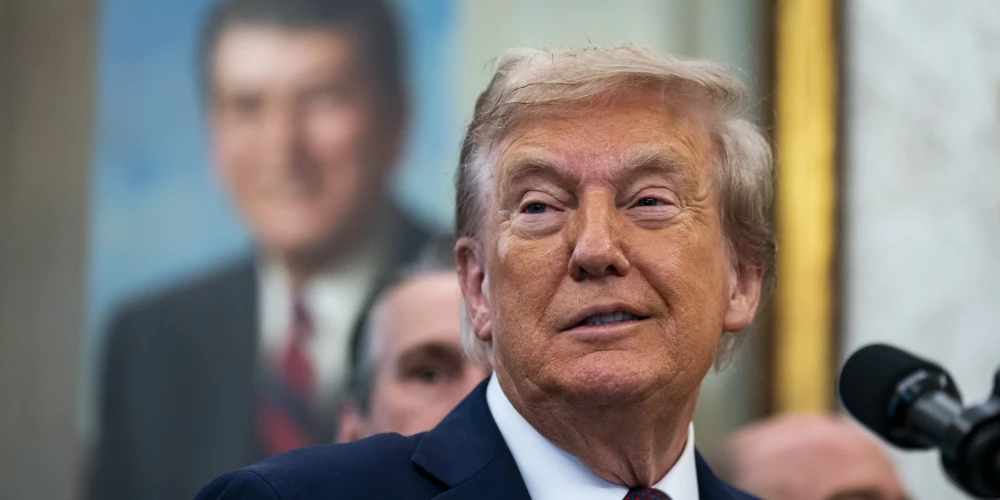 ASV prezidents Donalds Tramps.