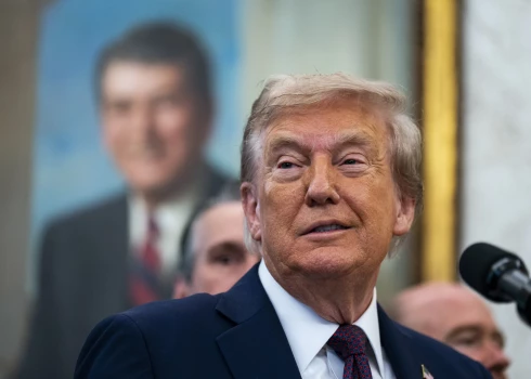 ASV prezidents Donalds Tramps.