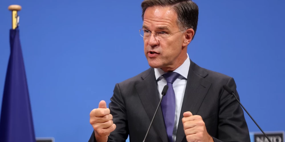  NATO ģenerālsekretārs Marks Rute. 