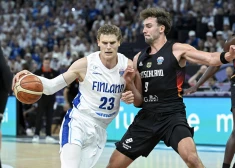 Vācijas basketbolisti uzvar Somiju, Lietuva tiksies ar Latviju astotdaļfinālā