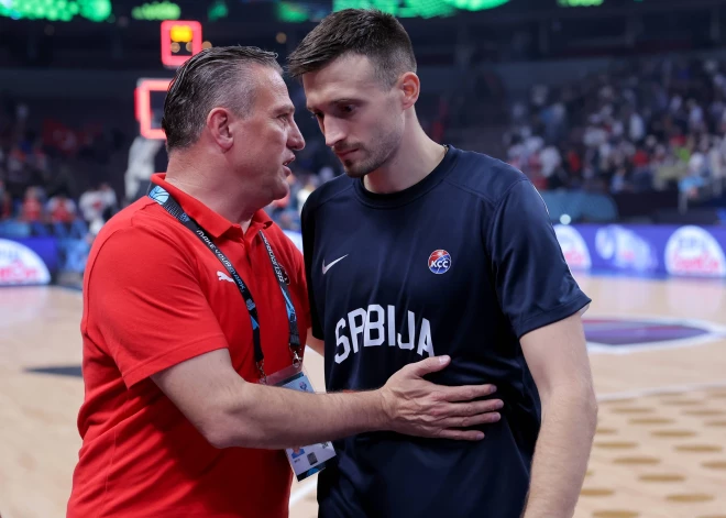 Pamatīgi savainojumu triecieni arī Serbijas basketbola izlasē