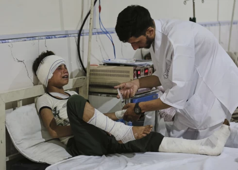 Zemestrīcē ievainojumus guvis puisītis. 