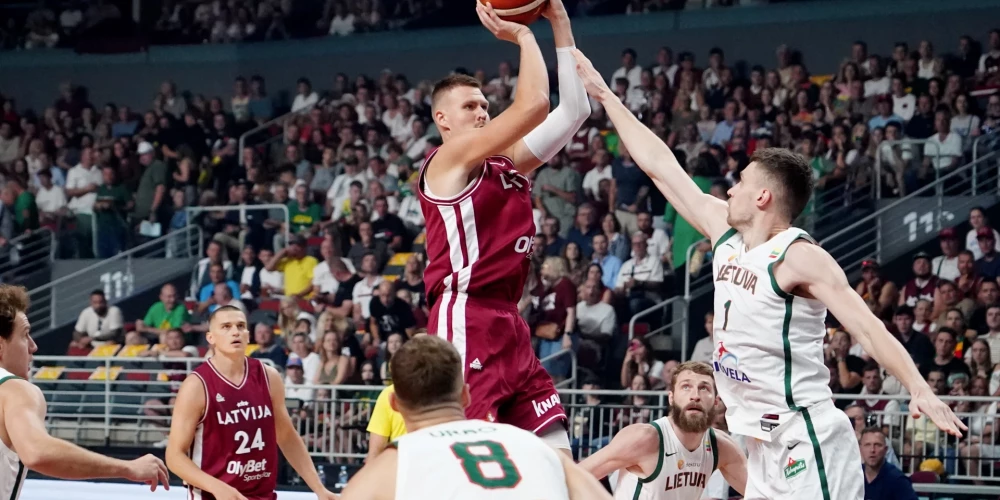 Sestdien plkst.18.30 Latvijas basketbolisti stāsies pretī Lietuvai.