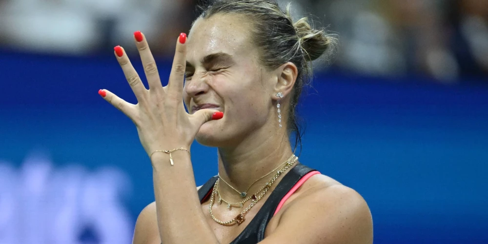 WTA ranga līdere Arina Sabaļenka.
