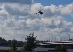 Video: zemi helikoptera lidojumi – ar vērienu sākas valsts aizsardzības mācības "Namejs 2025"