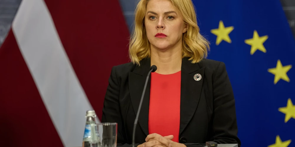 Ministru prezidente Evika Siliņa.