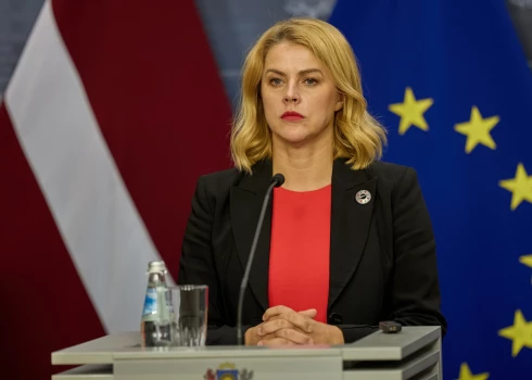 Ministru prezidente Evika Siliņa.