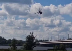 ВИДЕО: низкие полеты вертолетов на Закюсале напугали жителей: "Сердце в пятки ушло"