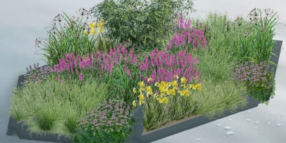 Peldošā sala (foto: "gulbene.lv")