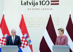 Latvija un Horvātija ir vienisprātis par spiediena turpināšanu pret Krieviju
