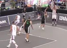 Latvijas 3x3 basketbolisti sasniedz Eiropas kausa ceturtdaļfinālu