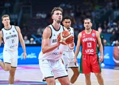 Vācijas basketbolisti sasniedz Eiropas čempionāta ceturtdaļfinālu