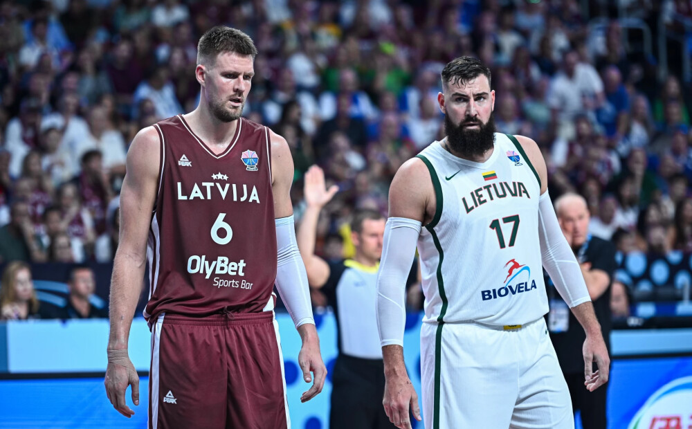 Porziņģim un Lomažam neatrodas palīgi. Neiemesto metienu dienā Lietuvas basketbolisti parāda, kas valda Baltijā