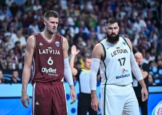 Porziņģim un Lomažam neatrodas palīgi. Neiemesto metienu dienā Lietuvas basketbolisti parāda, kas valda Baltijā