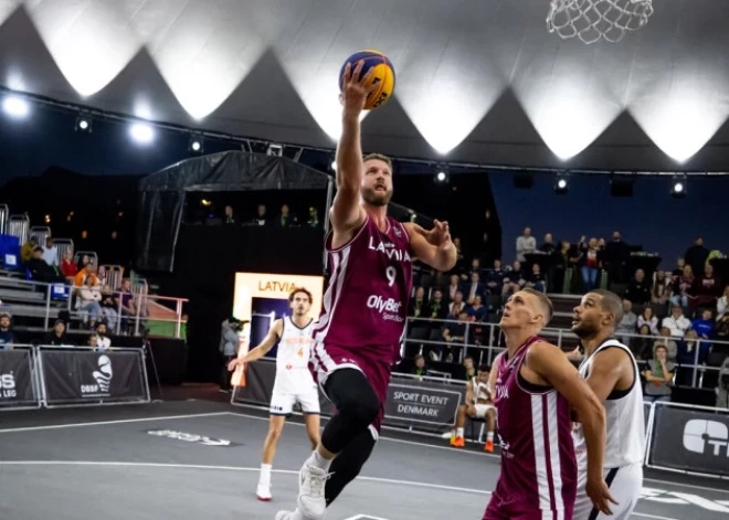Latvijas 3x3 izlase iekļūst Eiropas kausa pusfinālā. Noskaidrota arī Latvijas pretiniece