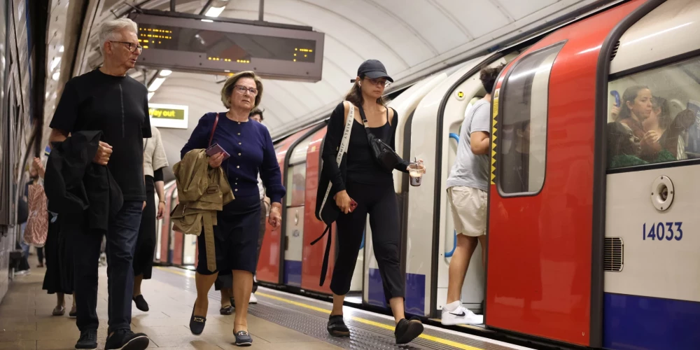 Londonas metro (foto: Scanpix / EPA)