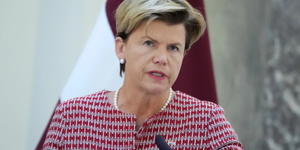 Ārlietu ministre Baiba Braže (JV)
