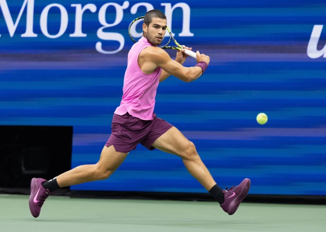 22 gadus vecais Alkarass bija pārāks ar 6-2, 3-6, 6-1, 6-4, "US Open" uzvarot otro reizi karjerā.
