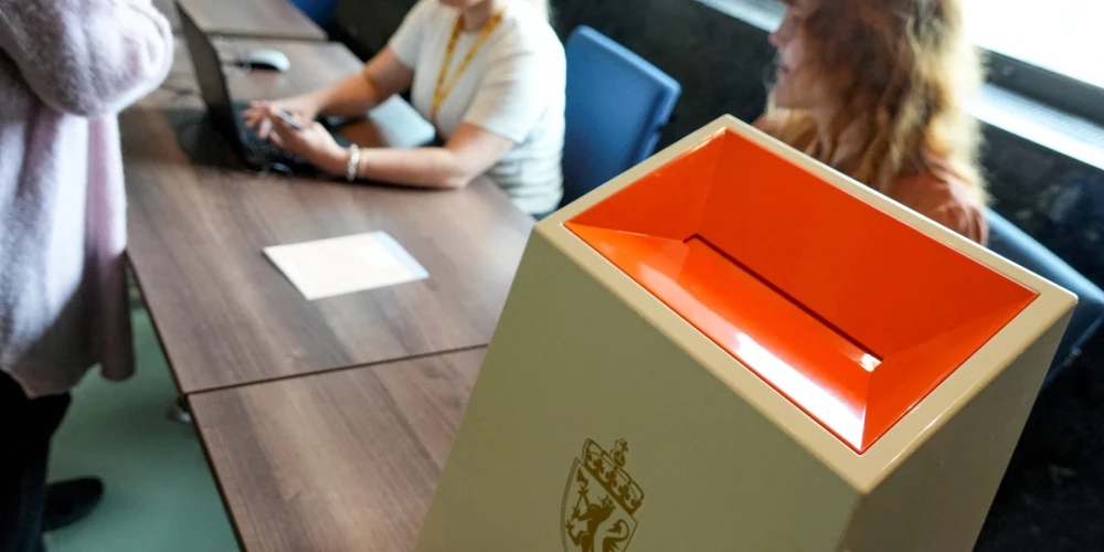 Norvēģijas parlamenta vēlēšanu norise 2025. gada 7. septembrī.