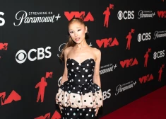 Полный модный провал: Ариана Гранде на премию VMA пришла в нелепом наряде в горошек 