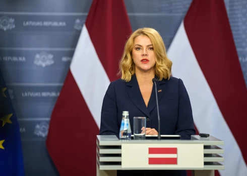 Ministru prezidente Evika Siliņa norāda, ka sarunas ar ASV notiek Kongresa līmenī.