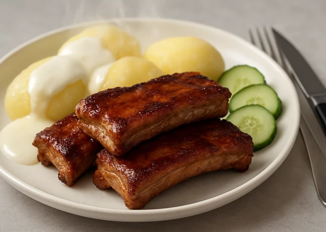 Izmēģini jaunas garšas ar sulīgām ribiņām!