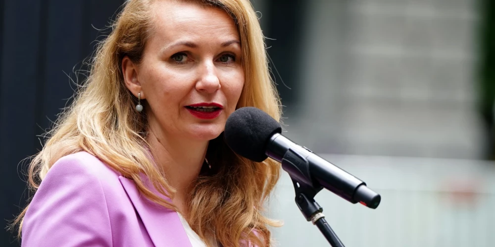 Tiieslietu ministre Inese Lībiņa-Engere.