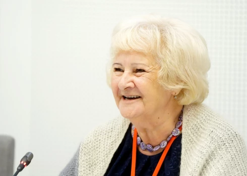 Latvijas Pensionāru federācijas vadītāja Aija Barča: “Pensiju indeksācija Latvijā vispār ir pozitīva lieta.”