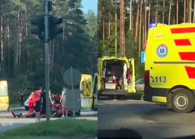 Vai glābēju sirēnas ir pārāk klusas? Iedzīvotāji dalās pārdomās par smago NMPD ekipāžas sadursmi ar motociklu