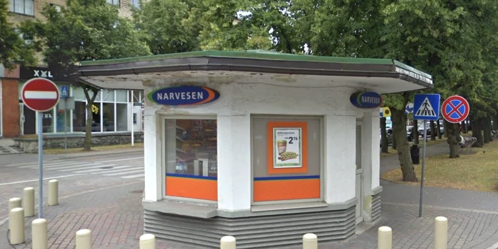 Ventspilī slēgts visiem ventspilniekiem labi zināmais apaļais kiosks.