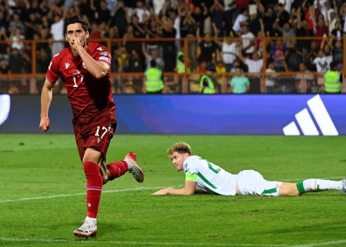 Armēnija atguvās pēc 0:5 no Portugāles un šokēja Īriju (foto: Scanpix / AP)