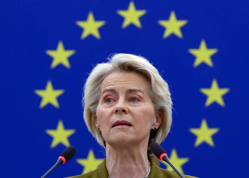 Председатель Еврокомиссии Урсула фон дер Ляйен.