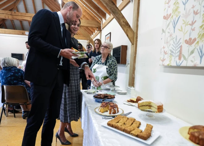 Princis Viljams dievina braunijus, bet tikai, ja tie nesatur riekstus!