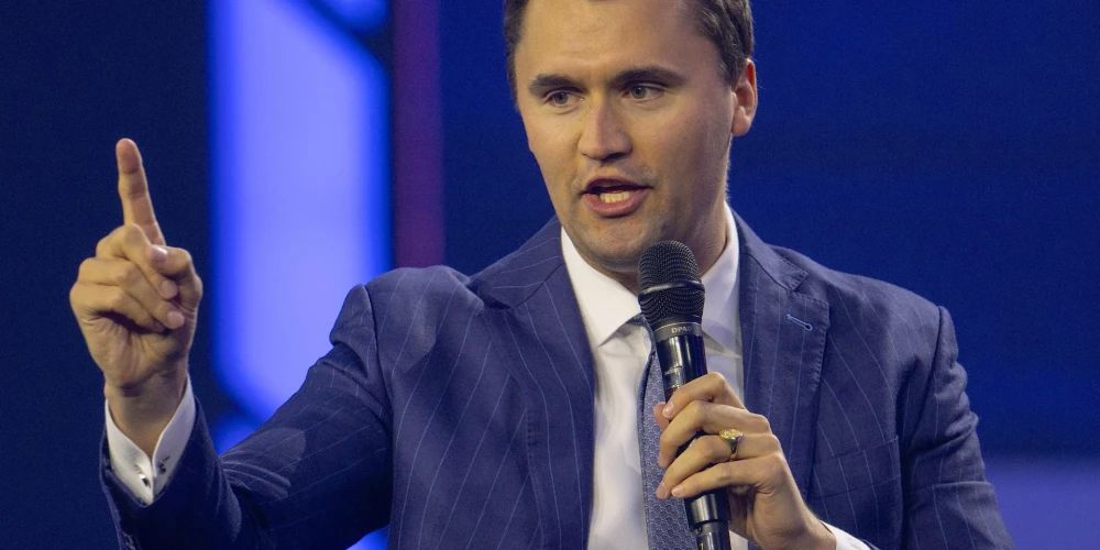 Konservatīvais influenceris Čārlijs Kērks.