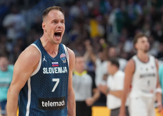 Slovēnijas izlases basketbolists Prepeličs par tiesnešu lēmumiem: "Tas ir smieklīgi!"