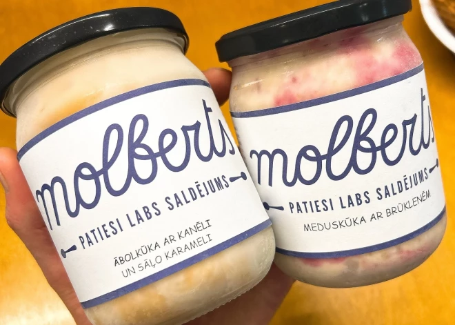 Iemīļotais saldējums “Molberts” ver jauna veikala durvis Rīgā, ieguldot 150 000 eiro