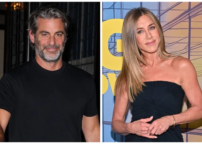 Dženifera Anistone uz seriāla "Rīta šovs" jaunās sezonas pirmizrādi ierodas ar jauno mīļoto