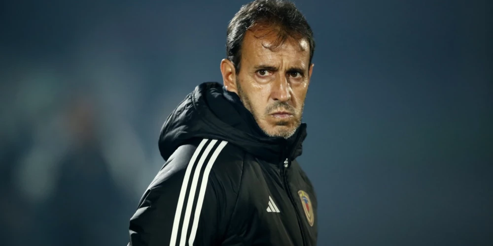 Venecuēlas vīriešu futbola izlases galvenais treneris Fernando Batistu. 
