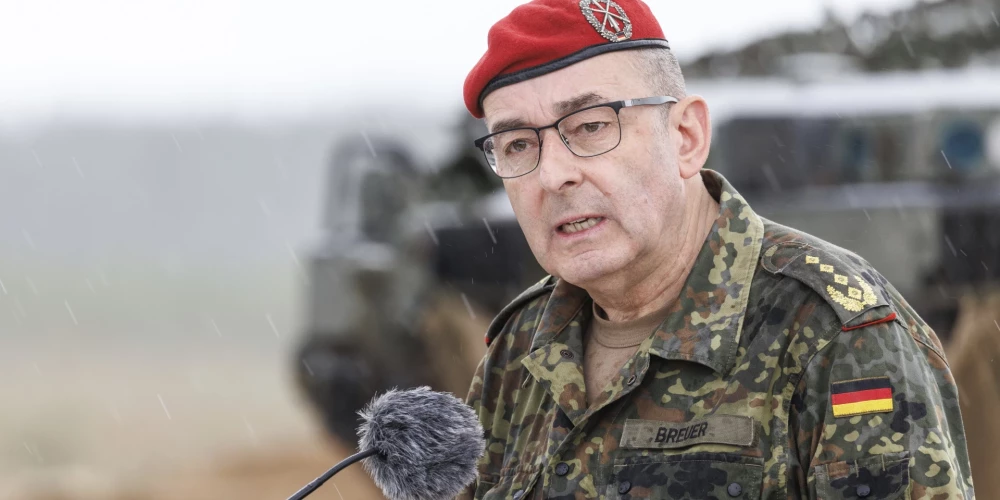 Vācijas bruņoto spēku ģenerālinspektors Karstens Breiers norāda, ka Vācija ir gatava aizsargāt katru sprīdi alianses teritorijas.