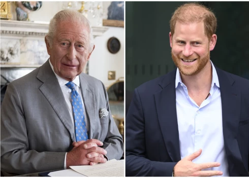 Trešdien princim Harijam bija 50 minūšu ilga tikšanās pie tējas tases ar savu tēvu karali Čārlzu.