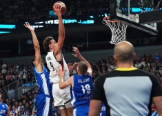 FOTO: Vācijas basketbolisti pārliecinoši pārspēj Somiju un kā pirmie sasniedz finālu