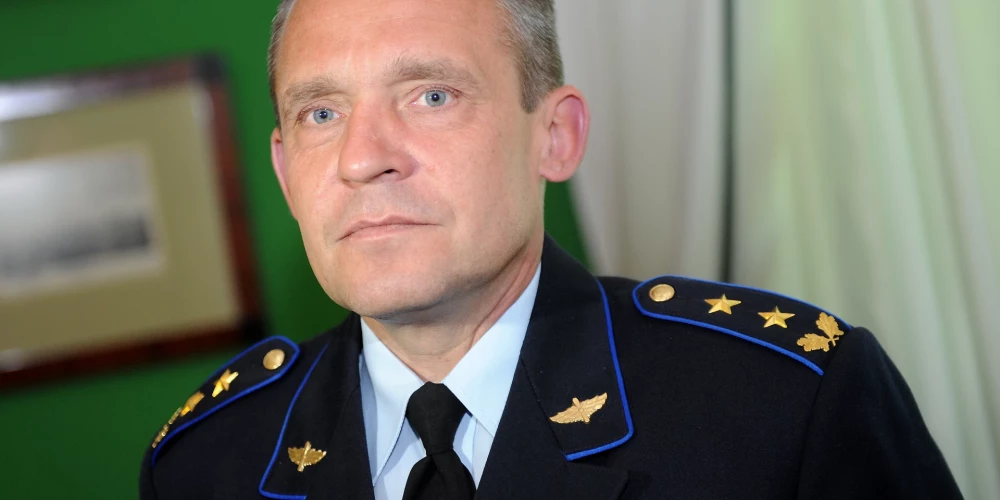 Bijušais Nacionālo bruņoto spēku komandieris ģenerālmajors Juris Maklakovs.