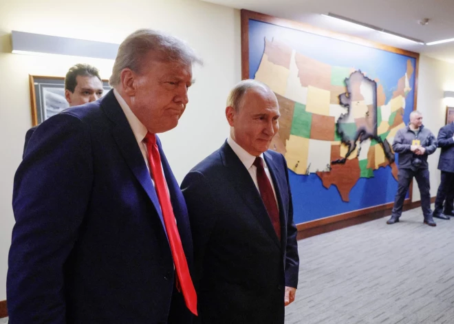 Tramps atkal varētu tikties ar Putinu