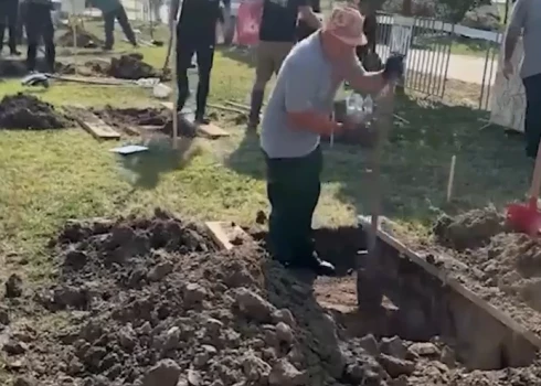 Kapu rakšanas pasaules čempionāts (ekrānuzņēmums no video)