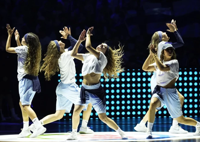 Spēle par bronzas godalgām starp Somiju un Grieķiju Eiropas čempionātā basketbolā Rīgā.