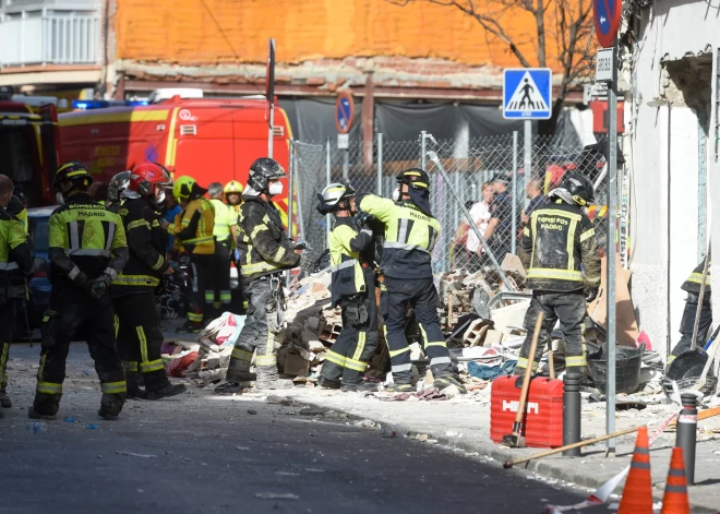 Madridē notikušajā sprādzienā bārā gājis bojā viens cilvēks un 25 ievainoti