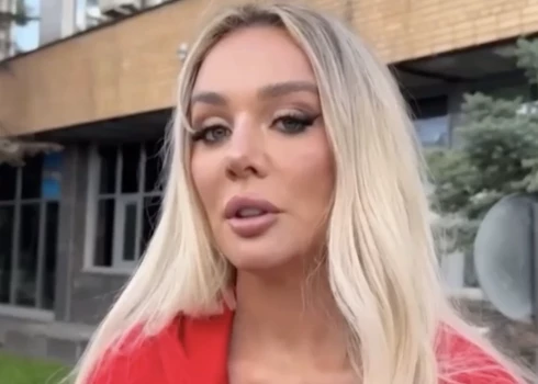 Anna Sedokova intervijas laikā.