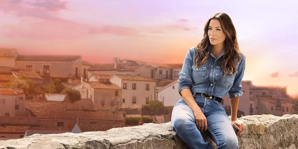 "Eva Longoria: Searching for Spain" ir dokumentāls ceļojums, kurā aktrise Eva Longorija pēta Spānijas daudzveidību