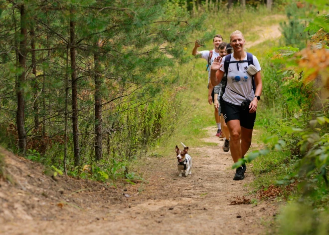 Sestdien, 13. septembrī, "Stirnu buka" seriāla piektajā posmā tika izskrieta teātra un skulptūru pilsēta pie Gaujas - Valmiera.